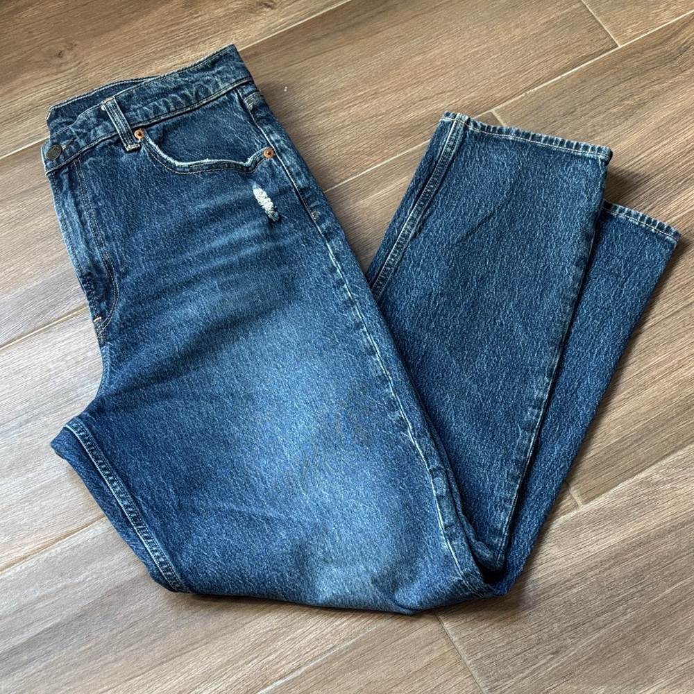 GAP High-Waist Women's Blue Denim Jeans